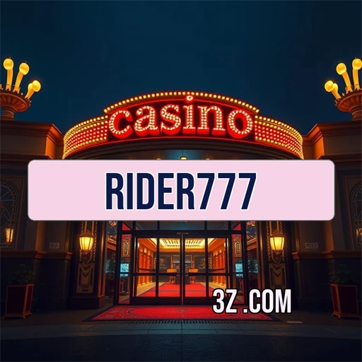 Rider777.com: Uma Plataforma de Jogos Confiáveis e Seguros